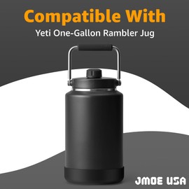 Jmoe USA Protective Sleeve for Yeti Jugs | Protects Against Dents & Scratches | Boot Protector for The Bottom of Your Jug | Made of Durable BPA Free Silicone (Half-Gallon)
