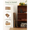 SETVSON Storage Basket with Lid Wicker Baskets for Storage with