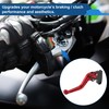 TUCKBOLD Short Brake Clutch Levers for Triumph Trident 660 2021-2024