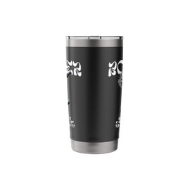 My Playlist Can Beat Up Your Playlist Fun Baby Boomer Design Stainless Steel Insulated Tumbler