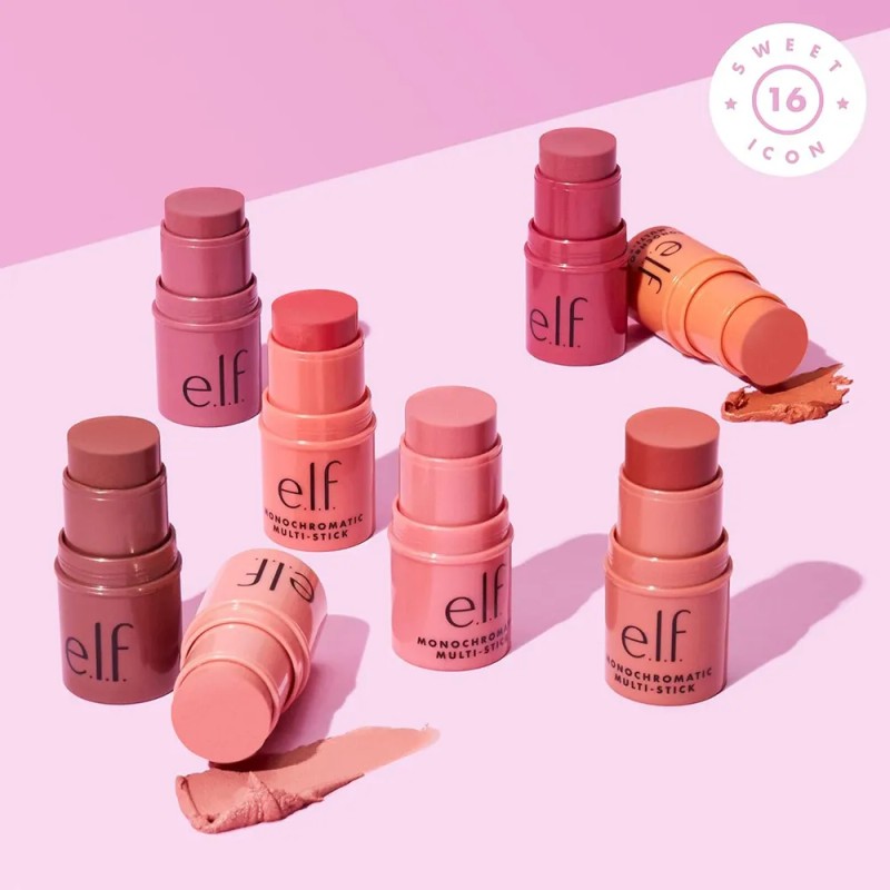Elf Monochromatic Blush/labial Ojos, Mejillas Y Labios Tono Del Maquillaje