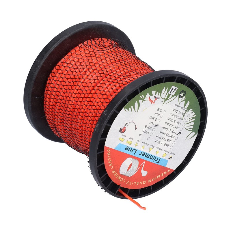 MUNEFE 2.4mm Trimmer, Round Nylon String, 1LB Round Heavy Duty