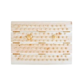 Cypress Wood Bead Foot Acupressure Plate Giu Large Acupressure Foot Mat (49727360) / 편백나무 구슬발지압판 기우 대형지압기 발 매트 (49727360)