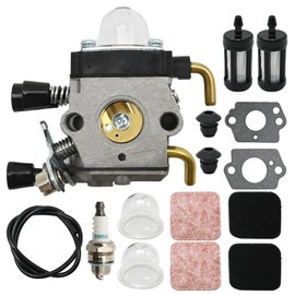 JUUDDENPARTS 4137-120-0606 Carburetor Air Filter Kit, Replacement for Stihl FS85RX String Trimmer, FH75 Hedge Trimmer, KM85R Kombi Motor, HT75 Pole Pruner, Replaces 4140-120-0619, 4137-124-2800