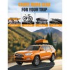 KINGGERI 330lbs All Aluminum Roof Rack Cross Bars Compatible with