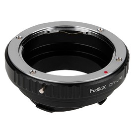Fotodiox Lens Mount Adapter, Contax/Yashica (Also Known as c/y cy Lens) Lens to Leica M Adapter, fits Leica M3 · M2 · M1 · M4 · M5 · CL · M6 · MP · M7 · M8 · M9, Hexar RF · Epson R-D1 · 35mm Bessa · Cosina Voigtländer · Minolta CLE · Rollei 35 RF · Zeiss