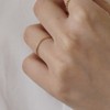 14k basic plain ring rose gold / 14k 베이직 민자