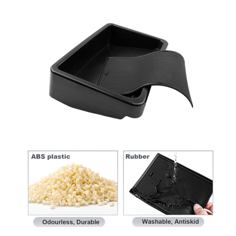 SKTU Centre Console Organiser Compatible with Dacia Spring Electric EV