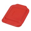 Pyrex 222-PC 8x8" Storage Plastic Lid Cover Red 2 Pack