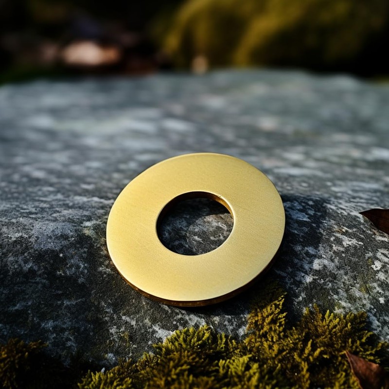 Brass Flat Washer, M12 Metric Bronze Washer for Screws Bolts,