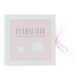 Baby Record Book Keepsake Gift Pink