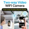 Two Way Video Camera Motion Tracking 2MP 1080P 120° Wide