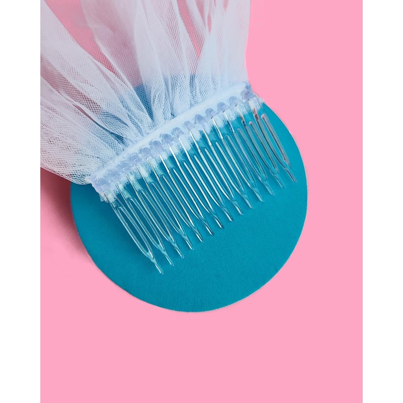 Bride To Be Sash and Bride Veil White for Bachelorette