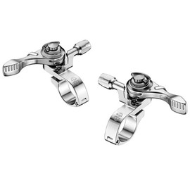 DIA-COMPE Shift Lever SILVER-2 Thumb Shifter Pair (RBW S-2)