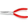 Knipex Long Nose Pliers chrome-plated, plastic coated 140 mm 30