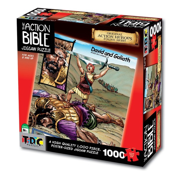 TDC Games David and Goliath 1000-Piece Puzzle