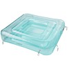 FUNBOY Clear Blue Chaise Connection Inflatable Drink Cooler, Connects Four