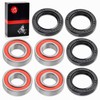 Front Wheel Bearings and Seals Kit For HONDA Recon 250