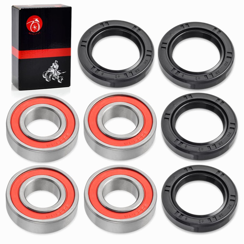Front Wheel Bearings and Seals Kit For HONDA Recon 250