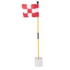 Golf Pin Flag Hole Cup Set for Mini Putting Green