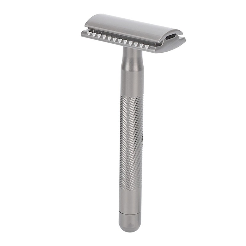 Double Edge Safety Razor Men Home Salon Portable Zinc Alloy