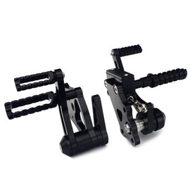 TOFR CNC Forward Controls Footpegs for Harley Softail 2000-2017 Fat Boy Heritage Deluxe Custom Slim FLSTF FXSTS FLSTN FLSTC FLSTS FLS