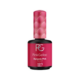 Pink Gellac # 182 Dynamic Pink Soak Off UV/LED Gel Nail Polish (15ml/0.5 Fl Oz) by Pink Gellac