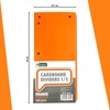 D.RECT 009447 Cardboard Divider Strips 11 x 24 cm Pack