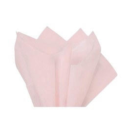 Tissue Paper Squares, Bulk 24 Sheets, Premium Gift Wrap and Art Supplies for Birthdays, Holidays, or Presents by A1BakerySupplies, Small 20 Inch x 30 Inch (Blush Pink)