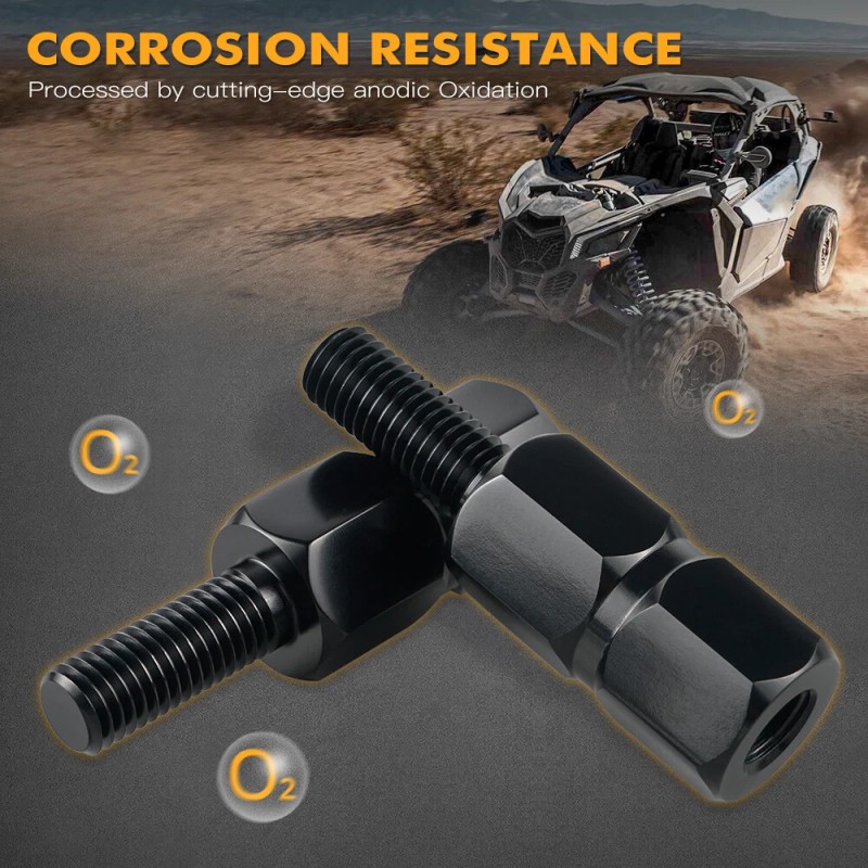 NICECNC 2PCS Lift Seat Riser Raise Kit For Can-Am Maverick