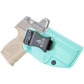 CYA Supply Co. Base Optics Ready (Teal Blue) Inside Waistband Holster Concealed Carry IWB Veteran Owned Company Fits FN 509 Compact MRD