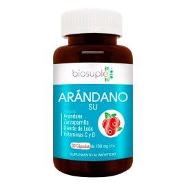 Extracto Arándano +suplementos Sistema Urinario 60caps700mg