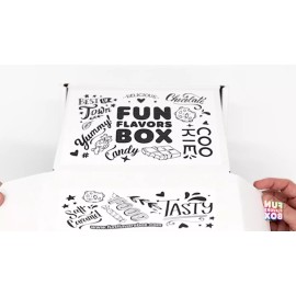 Fun Flavors Box Healthy Snack Box Care Package, Nuts Crackers Bars Jerky Crackers Snacks Sampler