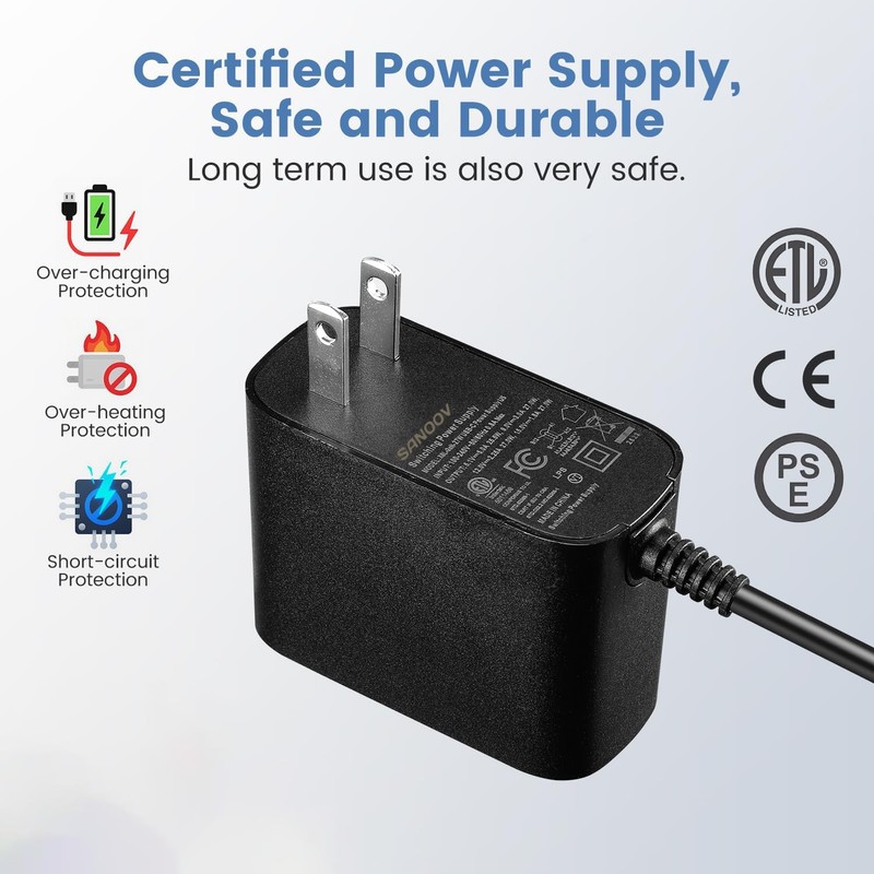 SANOOV 27W GaN PD USB-C Power Supply for Raspberry Pi
