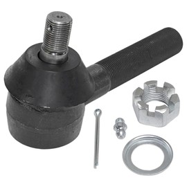 BURANIFUSION 1pc Suspension Tie Rod End Front Left Driver Outer Side Greasable Adjustable 3Cyl for GMC,for Chevy 63-66 3500 5.86 in. Length,with 1.000 in. - 16 Threads,with 5000 Lb Axle WEF0478