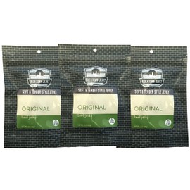 Original Soft and Tender Style Best Beef Jerky - 3 PACK - Try Our Best Tasting Soft Beef Jerky - 7.5 total oz.