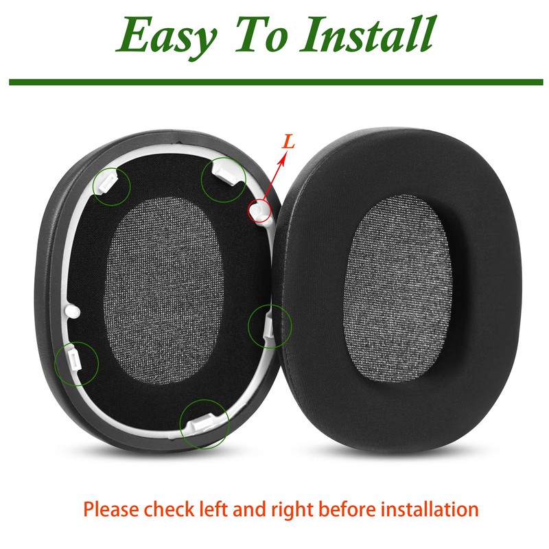 WH-1000XM6 Ear Pads Compatible with Sony WH-1000XM6