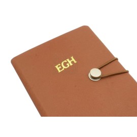 Hedgehog F Notebook A6 Pocket Sized Notepad Wildlife Gift Optional Personalisation