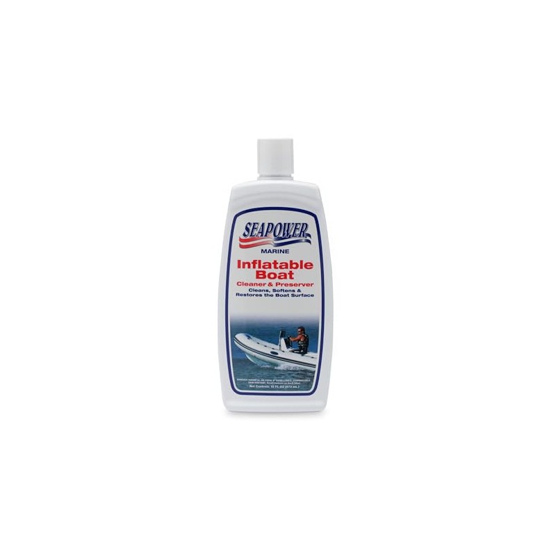 Seapower Marine Inflatable Boat Cleaner -Rubber-Vinyl - 16 oz.