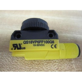 BANNER ENGINEERING - QS18VP6FF100Q8 - PHOTOELECTRIC Sensor,100MM, PNP
