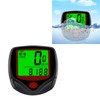 Biking Stopwatch Multifunctional High Accuracy Nightlight Display Cycling Speedometer Odometer