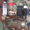 Rough Enough - Riñonera cruzada para hombre, Camo, 14 x
