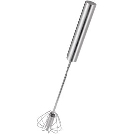 JudgeTC316 Spinning Whisk/Egg Beater, Silver