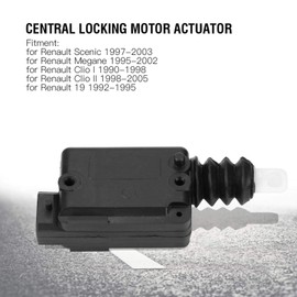 Door Lock Actuator 2 Pin Door Lock Actuator Motor for Megane Scenic Clio 7702127213