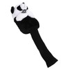Golf Club Head Cover Plush Easy Cleaning Cute Panda Golf