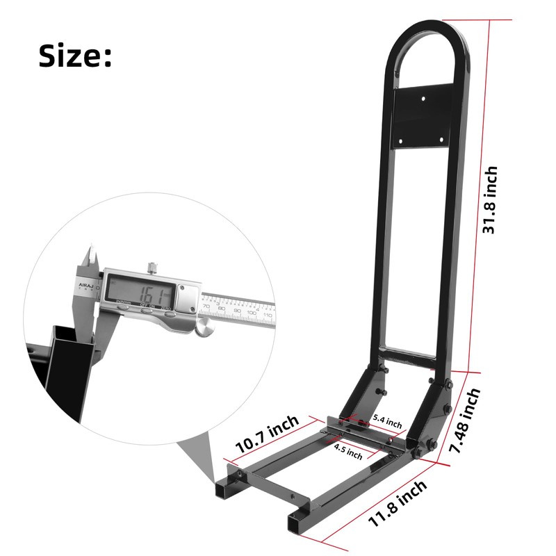 Roykaw Golf Cart No-Drilling Rear Seat Safety Grab Bar Compatible