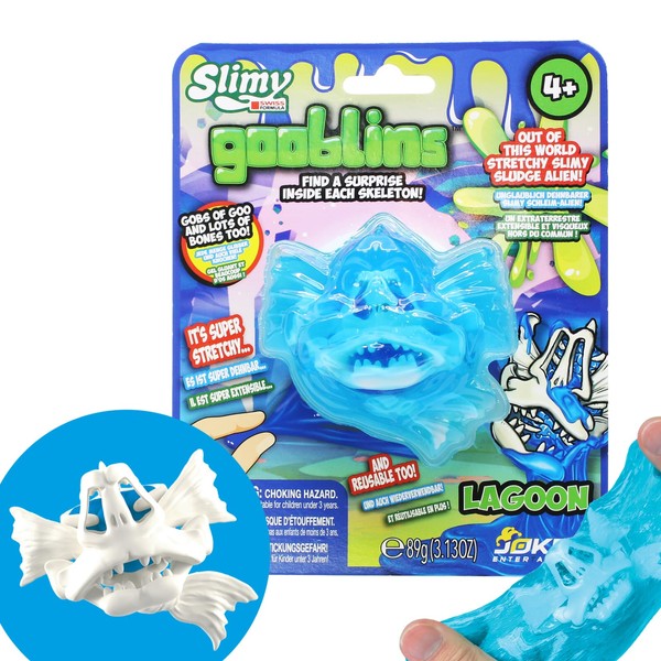 SLIMY Gooblins Slimy Ghost Slime Monster 100 g Super Stretchy