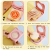 Lqucwepp 2PCS Sandwich Cutter and Sealer,Stainless Steel Round and Square