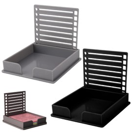 2 Pcs Sticky Note Stencil,Sticky Note Holder,Post It Note Holder,Planner Stencils,to Do Sticky Notes,Post It Holder for Office and School Use 3x3 Sticky Note Stencil