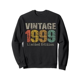 Vintage 1999 Limited Edition 26th Birthday Gifts 26 Year Old Sweatshirt